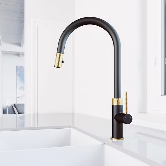24-Zoll-Küchenspüle im Landhausstil, Schürze vorne, Schamottkeramik, Porzellan, tief, Einzelbecken, umkehrbar, Küchenspüle